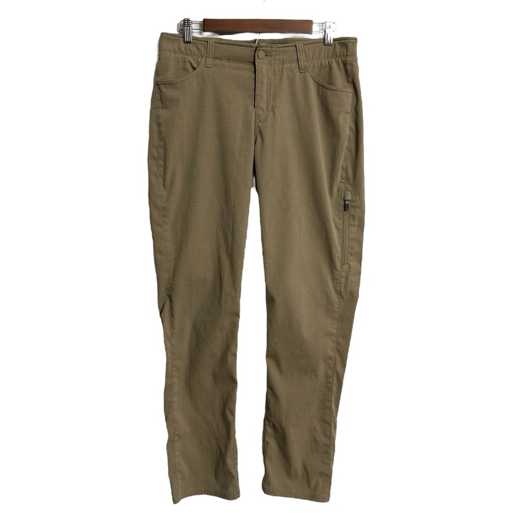 Under Armour Enduro cargo pant women 10 green ripstop tactical utility police UA